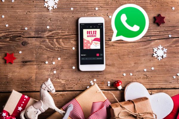 Saludos navideños para los estados de whatsapp